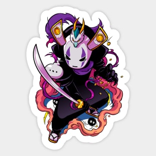 Silent Samurai Sticker